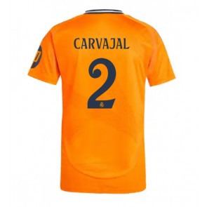 Billiga Real Madrid Daniel Carvajal #2 Bortatröja 2024-25 Kortärmad